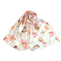 Eșarfă de vară / șal 70x180 cm - Taupe (1 Bucată)