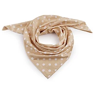 Batic din bumbac cu buline 70x70 cm - Bej (1 Bucată)