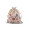 Geanta cadou de in 10x13 cm - Ecru (1 Bucată) Geanta cadou de in 10x13 cm - Ecru (1 Bucată)