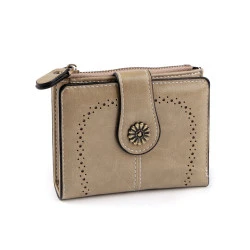 Portofel de dama 9x12 cm - Taupe (1 Bucată)