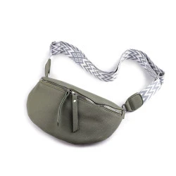 Geanta crossbody 27x18 cm - Gri neutral (1 Bucată)