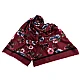 Eșarfă / șal flori 90x180 cm - Bordo (1 Bucată)
