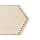 Fund pentru tricotat / confectionat cosuri ø20 cm - Natural deschis (1 Bucată)