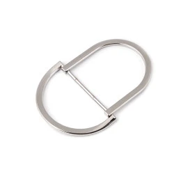 Catarama de curea metalica 30 mm - Nichel (1 Bucată)