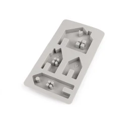 Formă din silicon pentru căsuțe - Gri foarte deschis (1 Bucată)