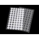 Buline arici autoadezive velcro ø15 mm transparente - Transparent (1 Card)