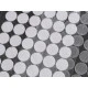Buline arici autoadezive velcro ø15 mm transparente - Transparent (1 Card)