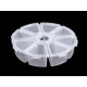 Cutie / organizator din plastic ø10 cm - Transparent (20 Bucăți) Cutie / organizator din plastic ø10 cm - Transparent (20 Bucăți)