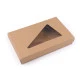 Cutie cu fereastră - Maro natural (1 Bucată)