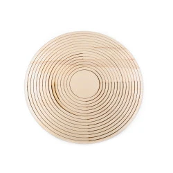 Set cercuri de lemn 16 buc - Natur (1 Set)