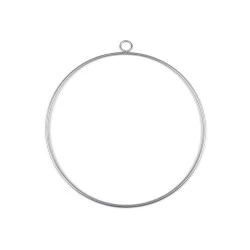 Cerc metalic ø30 cm - Argintiu închis (1 Bucată)