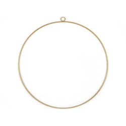 Cerc metalic ø50 cm - Auriu închis (1 Bucată)