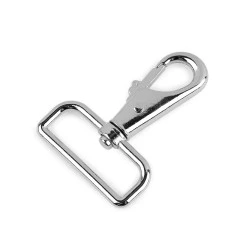 Carabină metalică pivotantă, orificiu 40 mm - Nichel (1 Bucată)