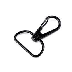 Carabina metalica 25 mm - Lac negru (2 Bucăți)