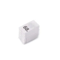 Etichete de mărime pentru haine - Alb (1 Buchet)