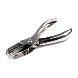 Clește de perforat  ø6 mm pentru piele, hârtie și carton - Nichel (1 Bucată)