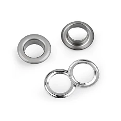 Ocheti metalici ø10 mm - Nichel (10 Perechi)