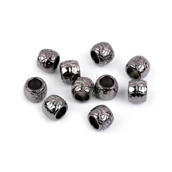 Terminatii snur ø5,5 mm - Nichel negru (10 Bucăți)