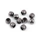 Terminatii snur ø5,5 mm - Nichel negru (10 Bucăți)