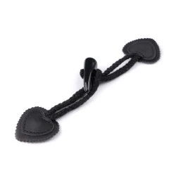 Închizători confectii - Negru (10 Perechi)