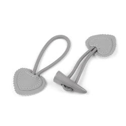 Închizători confectii - Gri neutral (1 Pereche)