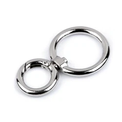 Carabina metalica 25 mm - Nichel (1 Bucată)