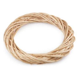 Coroană din răchită ø40 cm - Natural deschis (1 Bucată)