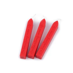 Ceară sigiliu 3 buc - Roșu (3 Bucăți)