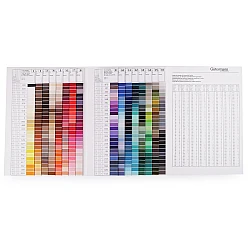 Catalog culori ata gütermann 100 m, 500 m, jeans - Conform imaginii (1 Bucată)