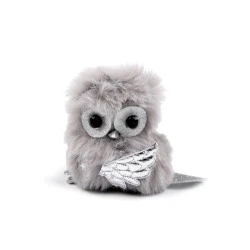 Bufniță cu clemă - Gri deschis (1 Bucată)