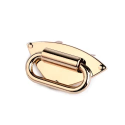 Catarama design pentru genți de mână, lățime 30 mm - Auriu clasic (10 Seturi)