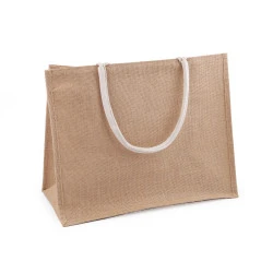 Geanta de iuta decorabila 45x36 cm - Ecru natural (1 Bucată)