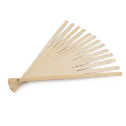 Semifabricat din lemn pentru evantai - Natural deschis (1 Bucată)