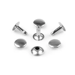 Capse / nituri ø12 mm - Nichel (1000 Perechi)