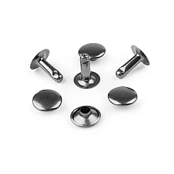 Capse / nituri ø12 mm - Nichel negru (1000 Perechi)