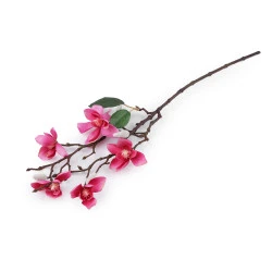 Crenguta artificiala de magnolie - Purple-pink (1 Bucată)