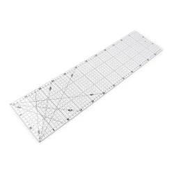 Rigla pentru patchwork 15x60 cm - Transparent (1 Bucată)