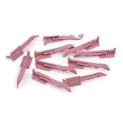 Cârlig / ac de rezervă pentru moara de tricotat - Roz vintage (10 Bucăți)