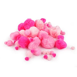 Pompoane mix de dimensiuni - Roz (1 Sac)