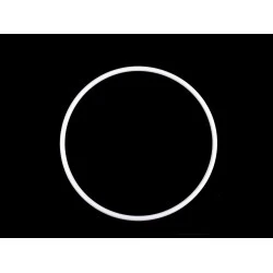 Cerc plastic ø21; 26 cm - Alb (1 Bucată)
