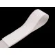 Velcro / arici - puf și scai pe o singura bandă 50 mm - Alb (1 Metru)