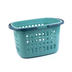 Cos din plastic 27x38 cm - Turcoaz (1 Bucată)