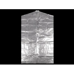Husă pentru haine 70x120 cm - Transparent (20 Bucăți)