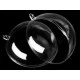 Glob din plastic din două părți ø14 cm - Transparent (6 Bucăți)