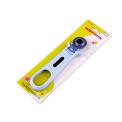 Cutit rotativ ø28 mm - Bleu gheață (1 Bucată)