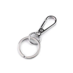 Carabina metalica cu inel - Nichel (1 Bucată)