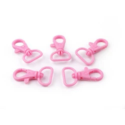 Carabina plastic 17 mm - Roz deschis (5 Bucăți)