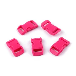 Catarama trident curbata latime 10 mm - Roz (10 Perechi)