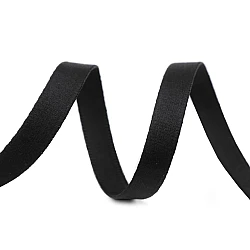 Sur tubular pentru balene 10 mm - Negru (1 Metru)