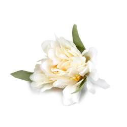 Floare artificiala ø6 cm - Crem foarte deschis (10 Bucăți)